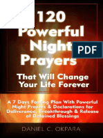 120 Powerful Night Prayers That - Daniel Okpara PDF