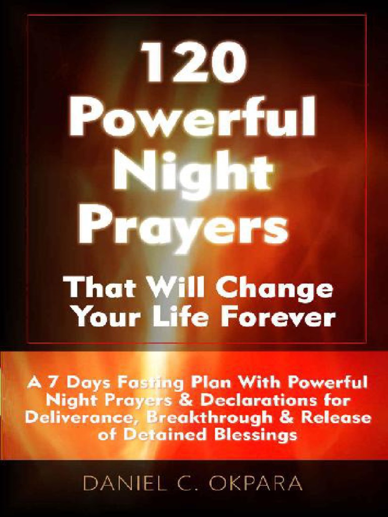 120 Powerful Night Prayers That Daniel Okpara Pdf Prayer Demons