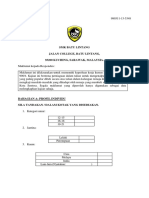 Borang Soal Selidik 1