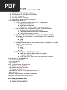 MAPEH 9 Second Quarter Reviewer