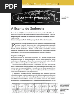 A Escrita do Sudoeste
