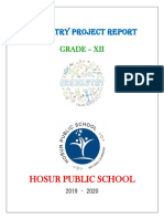 Chem Investigatory Project On Soap Class 12