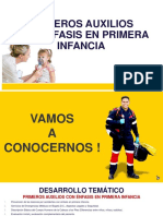 Cursos de Primeros Auxilios Con Enfasis en Primera Infancia PDF