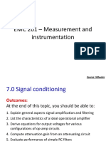 EMC 201 - Signal Conditioning and Op-Amp Circuits