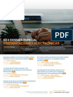 Dossier Presentaciones Electronicas Judiciales