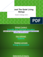 All About The Quiet Living Beings PDF