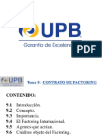 Tema 9 Contrato de Factoring