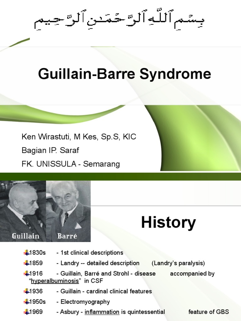 Guillain Barre Syndrome Pdf Nerve Neurological Disorders