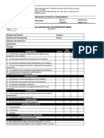 Evaluación para Instructor