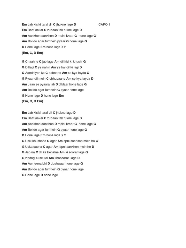 Jab Kisiki Taraf Dil scribd