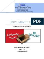 Colgate-Palmolive Company Profile