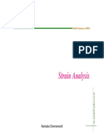 Strain Analysis PDF