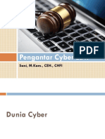 Pengantar Cyber Law B