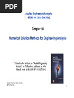 Chapter 10 Numerical Solution Methods