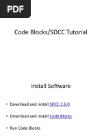 CodeBlocks-SDCC Tutorial