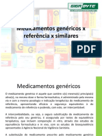 Medicamentos genéricos x referência x similares: diferenças e regulamentação