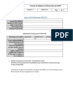 Desarrollo de Tiquets SGPA