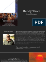 Randy Thom Sound Designer