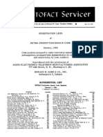 1955 RMA-EIA Codes