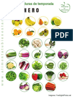 Frutas y Verduras de Temporada Mes A Mes PDF