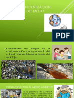 TALLER DE CONCIENTIZACION DEL CUIDADO DEL MEDIO AMBIENTE Niños