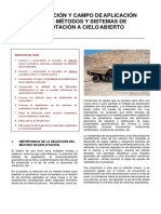 CLASIFICACIÓN Y CAMPO DE APLICACIÓN DE LOS MÉTODOS Y SISTEMAS DE EXPLOTACIÓN A CIELO ABIERTO (1).pdf