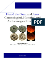 Herod The Great and Jesus Chronological