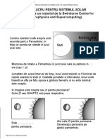 0 Sistemul Solar Fisa de Lucru