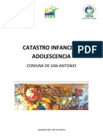 Catastro Infancia y Adolescencia 2016