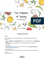 Manners of Eating