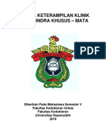 Manual Keterampilan Klinik Blok SS Mata 2019 Fix