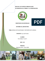 Informe Modula de Elasticidad y Esfuerzo de Fluencia