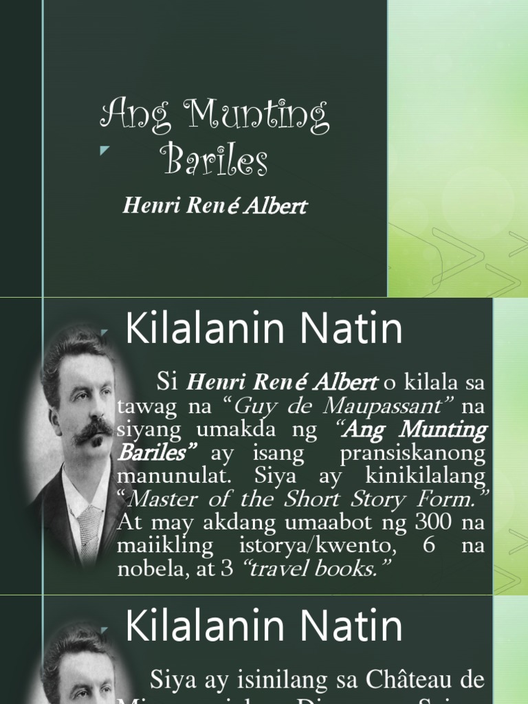 Ang Munting Bariles | PDF