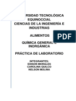 Determibacion de La Constante de Gases - Practica 2informe Final