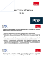 Instrucciones Firmas IDOK PDF