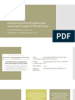 Randomized Trial of Laparoscopic Vs Open Surgery (Nandaaji)