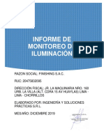 Informe de Iluminacion Rev.00