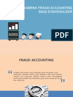 Dampak Fraud Accounting Bagi Stakeholder