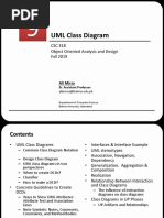 Lecture 9 UML Class Diagram