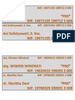Nama personal dokumen folder