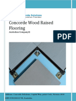 Concorde Wood Raised Flooring
