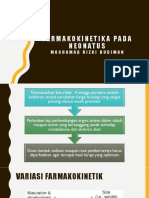 Farmakokinetik Neonatus