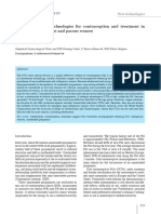 2019 New intrauterine technologies for contraception and treatment in nulliparousadolescent and parous women