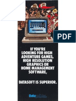 Datasoft Catalog From 1983