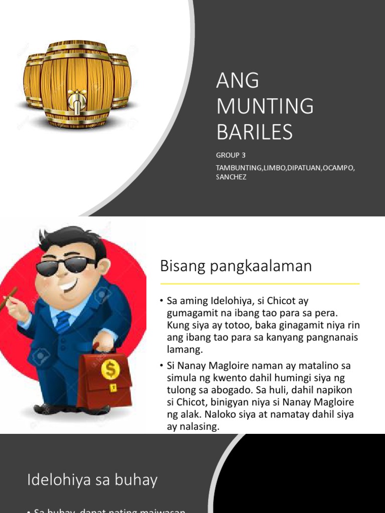 Ang Munting Bariles | PDF