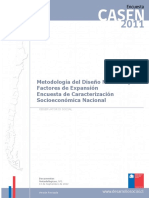 Informe Diseño Muestral - Revisión - 13sep12 PDF