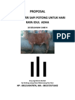 Proposal Sapi Qurban - 1440