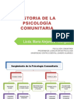 Historia de La Psicología Comunitaria PDF