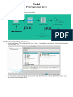 Modul Praktek Java