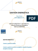 Gestión Energética